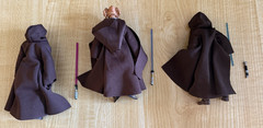 Star Wars Black Series Jedi Masters Lot 6 “. Plo Koon,Mace Windu,Obi-Wan Kenobi