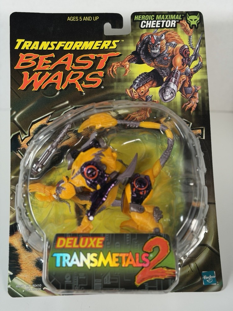 Beast Wars Brand New Sealed Transformers Transmetals 2 Cheetor (1998 Hasbro)