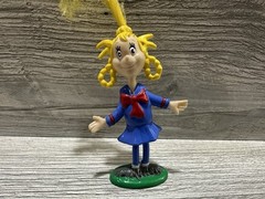 Dr Seuss Grinch Christmas Cindy Lou Who Topper Figure Universal 2000s Animated