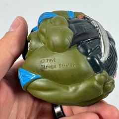 TMNT Leonardo Sewer Sports Ball Teenage Mutant Ninja Turtles 1991 Mirage Studio