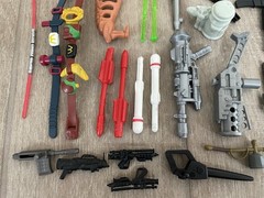 Vintage Action Figures Accessories Lot Weapons Missiles Guns Knifes 90s 80s