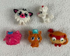 Moshi Monsters Moshlings Figures Lot of 20 Toy Figurines Katsuma Poppet
