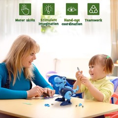 Dinosaur Toys for 3 4 5 6 7 8 Year Old Boys, Take Apart Dinosaur Toys for Kid…