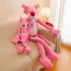 Cartoon Pink Panther Plush Doll 180/160/100/80cm Super Big Doll Stuffed Babt Toy