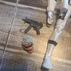Marvel Legends Protector Action Figure Human w/ Gun Accessory & Alternate Head
