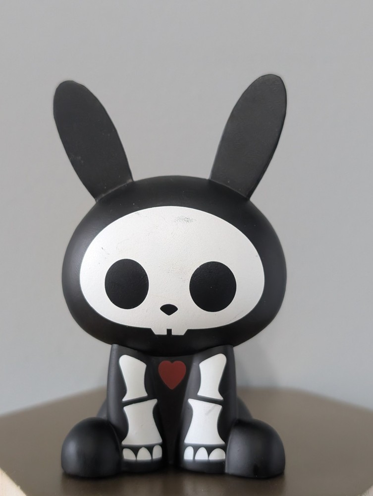 Skelanimals Glow in the Dark Figurine Of Jack, Bunny Rabbit Toynami Limited GITD