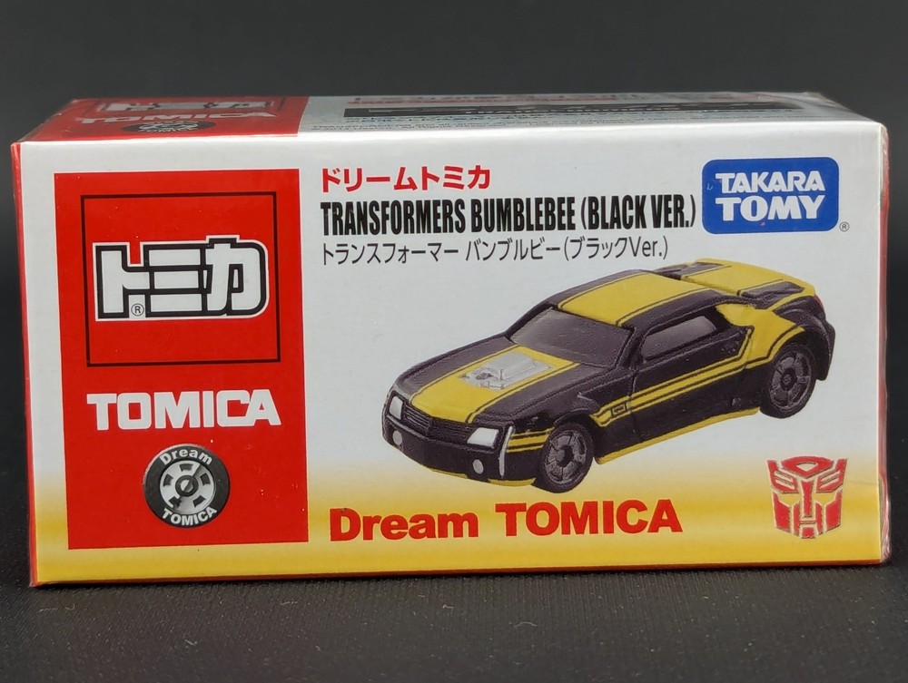 Dream Tomica Transformers Bumblebee ( Black Ver.) SEALED Tomy Die-cast Car