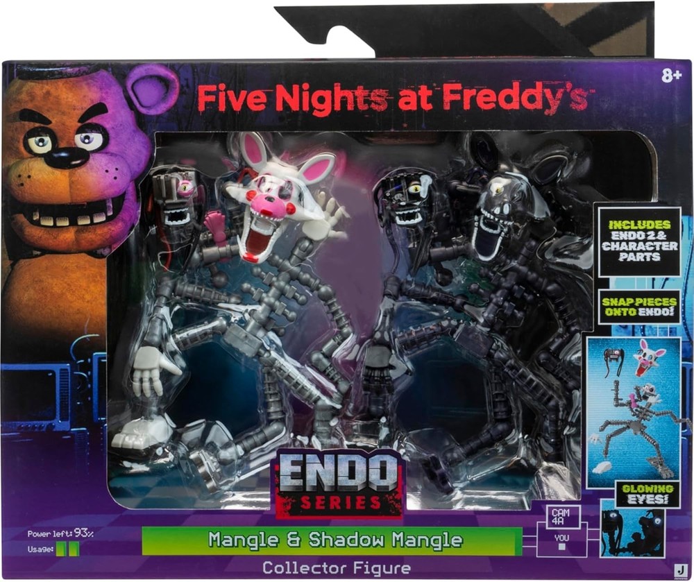 Five Nights at Freddy’s 6″ Endo-Series Collector Figure w/ Mangle & Shadow [New]