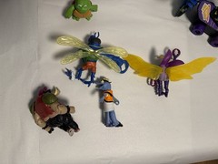 Lot of 25 TMNT Mutant Mayhem Action Figures + Weapons Accessories