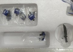 Bandai Mesaiia Vulki Mikhail Blanc Machine VF-25G Renewal VER. Super Parts Used