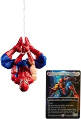 Spider-Man Marvel Legend Magic The Gathering Battle-Damaged Figure Exclusive NEW
