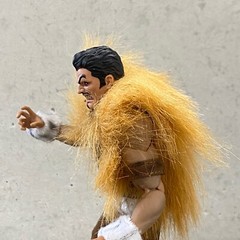 PB-KR-SET: 1/12 Kraven Outfit for 6″ Marvel Legends Karven, Vtoys muscular body
