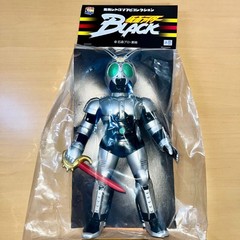 Shadow Moon Satan Saber ver. Toei Retro Sofubi Collection Medicom Toy Kamen Ride