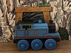 2000 Thomas the Tank Engine #1 Learning Curve/Britt Allcroft Wood.