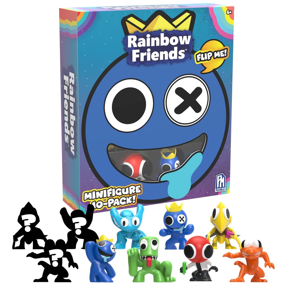 Rainbow Friends Collector Set 10 High Quality Mystery Minifigures Series 2