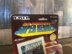 SEALED MOC 1990 DC Comics Super Hero- Batman DIE CAST Metal Figurine ERTL