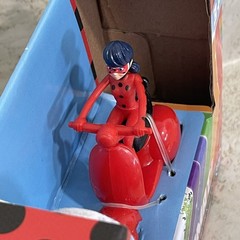 Miraculous: Tales of Ladybug and Cat Noir Felt Mega Mat & Scooter w/ Figure NEW