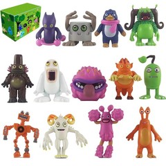 Singing Monsters Toys Mini Action Figure Playset, 13pcs
