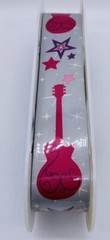 Disney Simplicity Hannah Montana Guitar Rockstar Ribbon Trim Sewing Accessory