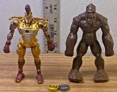 Real Steel and Bigfoot Toy, Collection of 4 -GDJ-P-1060