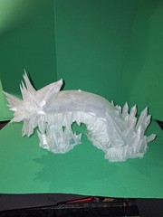 3D Printed Marvel legends Iceman Ice Slide effects Diorama Xmen Xfactor