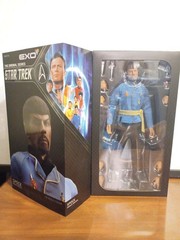 Exo-6 STAR TREK: TOS Mirror Universe Spock 1:6 Figure, MIB