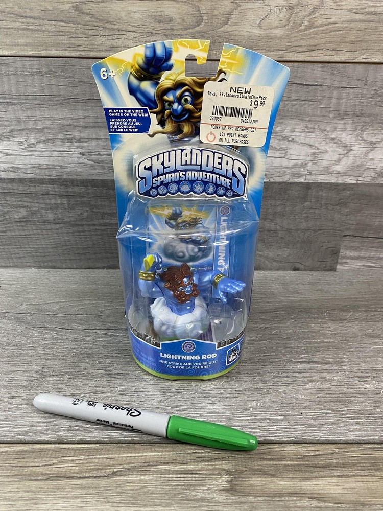 Skylanders Spyro’s Adventure Lightning Rod Figure New Sealed Activision Toy Game