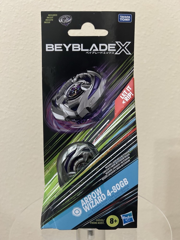 Beyblade X : Arrow Wizard 4-80GB Stamina Type for Ages 8+ G1531 / F9590