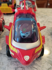 Paw Patrol Rescue Pups Rescue Marshall Fire Truck Spin Master 9 Trucks 8 Figures