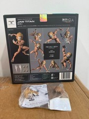 Kaiyodo Revoltech Attack on Titan Jaw Titan Figure w/Bonus Parts New In Stock