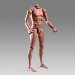 1:6 Scale Muscle Male Action Figure Skin 12 Inch Flexible Male Figure Body D…