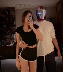 1:1 AUTOKING Iron Man MK5 Helmet Wearable Mask Voice Control Cosplay Props Gift