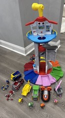 Paw Patrol My Size Lookout Tower Complete sets VEHICLES, FIGURES LOT HTF