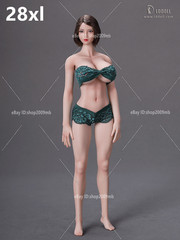 LDDOLL 1/6 Female Seamless Flexible Body Steel Bone Finger Bone For 12″ Figure