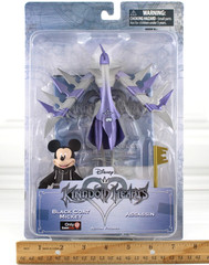 Disney Kingdom Hearts Action Figures Black Coat Mickey And Assassin New Set of 2