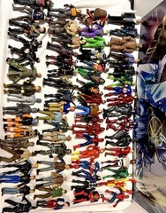 HUGE 4″ Action Figure Lot Of 68 No Duplicates Vtg 85′ Marvel DC Battlestar READ