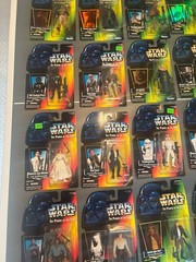 1990’s Kenner Star Wars The Power of the Force 3.75 Action Figure Lot Of 38 Toys