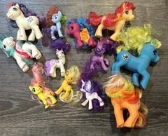 Large Lot Of Vintage My Little Pony- Various Years 80s-2000s