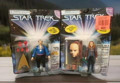 Star Trek Harry Mudd Classic Star Trek & Seska As Cardassian Voyager Lot