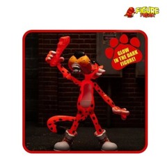 Jada Toys Cheetos Chester Cheetah Flamin Hot 6″ Glow in the Dark Figure