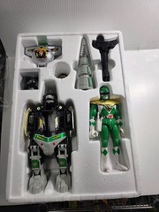DRAGONZORD Mighty Morphin Power Rangers 1993 Bandai w/ Green Ranger deluxe vtg