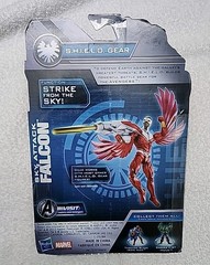 Marvel Avengers Assemble Sky Attack Falcon Shield Gear 4” Action Figure New MOC