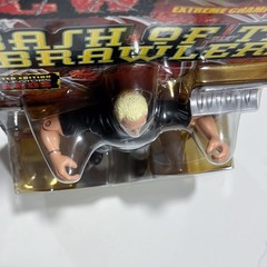 Sandman ECW Bash of the Brawlers Figure Signed Series 5 OSFTM 2000 MOC WWF WWE