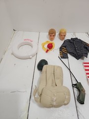 VTG GI Joe Lot 12″ Inch Doll Accessories Radios Bags Goggles