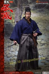 WOLFKING Miyamoto Musashi 1/6 Action Figure With base Collection 12in. IN STOCK