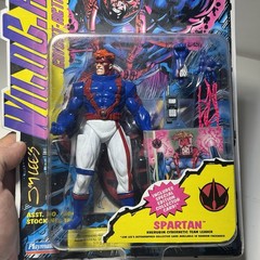 1995 Playmates WILD C.A.T.S WildCats Spartan Comic Action Figure ~ Brand New