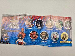 DC Comics Justice League Deluxe Mini Figz Series 1 Complete Set of 9 Figures