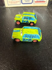 Disney Pixar Cars Demo Derby Hit and Run RARE Opened USED
