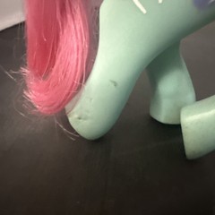 Vintage My Little Pony G1 Sweet Tooth Twice as Fancy Pony 1987 Hair Cut Damage