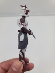 Commander Fox Target Clone Wars STAR WARS LOOSE Complete S20